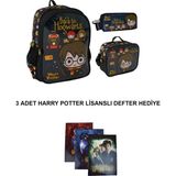 GENC DIJITAL BASKI Harry Potter Okul Çantası Seti (6 Parça)