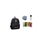 Genc Dijital Baski Looney Tunes Bugs Bunny Sırt Çantası Set, Siyah, Unisex