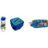 GENC DIJITAL BASKI Paw Patrol Teampaw Matara 500 ml ,beslenme Kabı ve Kalem Kutusu
