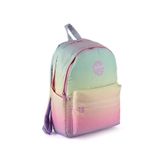 GENC DIJITAL BASKI Rainbow Color Okul Çantası, Çok Renkli, Kadın/Kız
