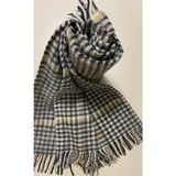 Genç Ev Home %100 Saf Yün Scotch Dizlik - Tv Battaniye 130 x 170 cm - Mavi