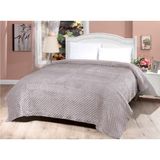 Genç Ev Home Mink Tomurcuk Battaniye Battal Boy 200X220 - 200 x 220 cm - Vizon