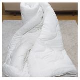 Genç Ev Home Welsoft Silikon Yorgan Tek Kişilik (Atık Malzeme Içermez) Yumuşak Bir Dokunuş / Kışlık - Yazlık ve Yatak Örtüsü Bir Arada - 155 x 215 cm - 010 - Beyaz