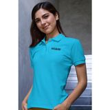 Genç Kız/ Çocuk Spor T-Shirt Polo Yaka - 10 - 11 Yaş - Turkuaz