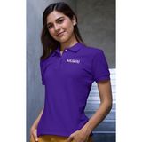 Genç Kız/ Çocuk Spor T-Shirt Polo Yaka - 12 - 13 Yaş - Mor