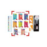 Genç Nesil Tuş Beyinli Serisi Seti (1-2-3-4-5-6-7-8) ve Versatil Tikky 0,7 3'Lü Kalem Seti+Sezgistore Ayraç