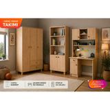Genç Odası Takımı, 3 Kapılı Dolap, Çalışma Masası, Kitaplık, Safir