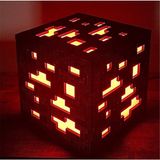 Gencax Minecraft Maden Lambası Kırmızı Renk 1 Adet Type C USB Güç Girişi ile Dekoratif