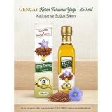 Gençay Katkısız Soğuk Sıkım Keten Tohumu Yağı 250 ml