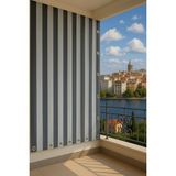 Gencer Home Balkon Perdesi Kuş Gözü Ölçü Seçenekli Koyu Gri-Gri - 320 x 200 cm