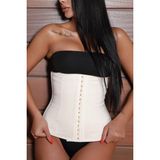 Gençplus Owli Askısız Çelik Balenli Latex Doğum Sonrası Sarkma Önleyici Sıkılaştırıcı Abdominal Sauna Bel Korsesi Ten - 42