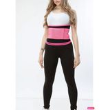 Gençplus Owli Fit Termal Sauna Bel Korsesi Termal Kemer Pembe Renk Bel Incelten Korse Yağ Yakım Korsesi - 30cm - Standart