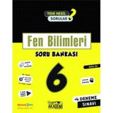 Gendaş Yayınları Etkili 6. Sınıf Yeni Nesil Fen Bilimleri Soru Bankası