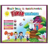 GENDAŞ YAYINLARI - PEMBE PATİKLER FİKİR FABRİKASI OKUL ÖNCESİ EĞİTİM SETİ 5-6 YAŞ