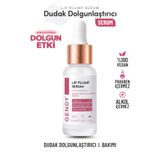 GENDY Ton Eşitleyici ve Dolgunlaştırıcı Dudak Serumu - Volulip %3, Squalane %3, Niacinamide %2, Hyaluronic Acid %1.5 | 30 ML