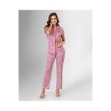 Genel 2'li Saten Pijama Takımı, M, P492349S9837, Görsel, kadın