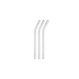 Genel 3 lü Cam Pipet - Eğimli Pipet Seti, 20 cm, P250688S3268, Şeffaf, Kadın
