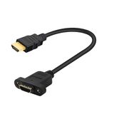 genel 30 cm hdmi uzatma kablosu vidalanabilir hdmi uzatma kablosu