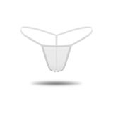 Genel 3'lü Transparan Tül String Tanga, XL, P390335S9189, Renkli, üniseks-yetişkin