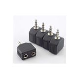Genel 5 Adet 3.5mm ERKEK AUX - 3.5mm 2 DİŞİ AUX ÇEVİRİCİ DÖNÜŞTÜRÜCÜ soket jak jack