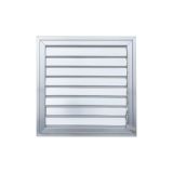 Genel Alüminyum Menfez Havalandırma Panjur, Uzun Ömürlü, Banyo WC için, Türkiye Üretimi (PARLAK, 30CMX40CM)