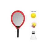 Genel Badminton Seti ve Soft Tenis Topu - RKT-35 - Kırmızı, Standart, LSNY34319063-1455TKNPRK4, Çok Renkli