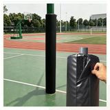 Genel basketbol direği koruyucu, dayanıklı ve yuvarlak köpük, basketbol direği için dolgu, basketbol çember pedi, yuvarlak dolgu, bodrum direği için g