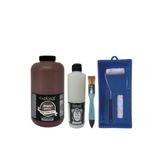 Genel Cadence Multisurface H-017 Çikolata 2Lt Ultimate Parlak Vernik 500Ml Saten Rulo Set Çikolata