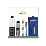 Genel Fayans Tezgah B-Ambiente Islak Zemin Aw-02 Pakbeyaz 500Ml Katalizör 30Gr Taş Vernik 250 Satenruloset Tek Ebat