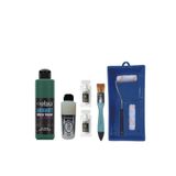 Genel Fayans Tezgah B-Ambiente Islak Zemin Aw-14 Zümrüt 250Ml Katalizör 20Gr Taş Vernik 120 Saten Rulo Set Tek Ebat