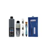 Genel Fayans Tezgah B-Ambiente Islak Zemin Aw-23 Antrasit 500Ml Katalizör 30Gr Taş Vernik 250 Satenruloset Antrasit Siyah Tek Ebat