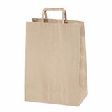 Genel Flat Saplı Kraft Kağıt Çanta 28x17x29 - 25 Adet