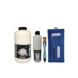 Genel H-002 Pak Beyaz 2Lt Ultimate Parlak Vernik 500Ml Saten Rulo Set Pak Beyaz