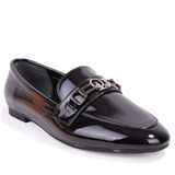 Genel Kadın Dagoster Dza07-86926107 Siyah Rugan Günlük Babet Kadın Ayakkabı Shoes