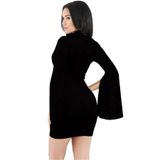 Genel Kesik Kol Fantazi Elbise, S, Berullcc1-2053, FUŞYA, Kadın