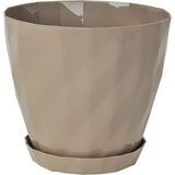 Genel Kristal Saksı 6 Lt - Mocha Renk