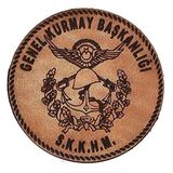 Genel Kurmay Başkanlığı Deri PEÇ - Arma - Askeri Patch