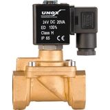 Genel Maksat Solenoid Valf Normalde Açık - 1" 24V DC