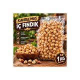 Genel Markalar 1 KG KAVRULMUŞ İÇ FINDIK | VAKUMLU PAKET | ÇITIR & TAZE LEZZET