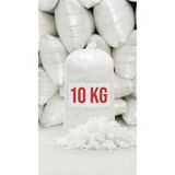 Genel Markalar 10 Kg Beyaz Boncuk Elyaf - 1. Sınıf Silikonize Yastık Kırlent Dolgu Elyafı (Vakumlu Ambalaj)