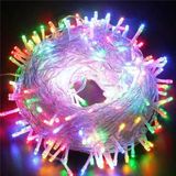 Genel Markalar 10 M 60 Led RGB 2 Kademeli Şeffaf Kablo Pilli MZ-323