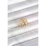 Genel Markalar 316L Çelik Gold Renk Vintage Model Kadın Yüzük TJ-BYK4173