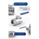 Genel Markalar 3/4'' KÜRESEL VANA PN10