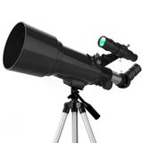 Genel Markalar 400 x 70 Mm Açıklıklı Refrakter Teleskoplar 15x - 150x Telefon Adaptörlü Reflex