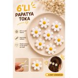 Genel Markalar 6 lı minik papatya pens toka