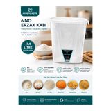 Genel Markalar 6 NO ERZAK KABI 7,5 LT ŞEFFAF KAPAKLI