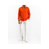 Genel Markalar Bambu Keten Hakim Yaka Erkek Gömlek – Rahat Slim Fit