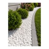 Genel Markalar Beyaz Botanik Taşı 2–4 cm – 10 Kg Dekoratif Bahçe Taşı