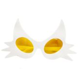 Genel Markalar Beyaz Renk Bıyık Tasarımlı Kedi Parti Gözlüğü 19x11 cm (4745)
