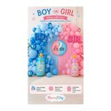 Genel Markalar Cinsiyet Partisi Süsleme Seti – Boy or Girl Pembe Mavi Balon ve Fon Perde Seti